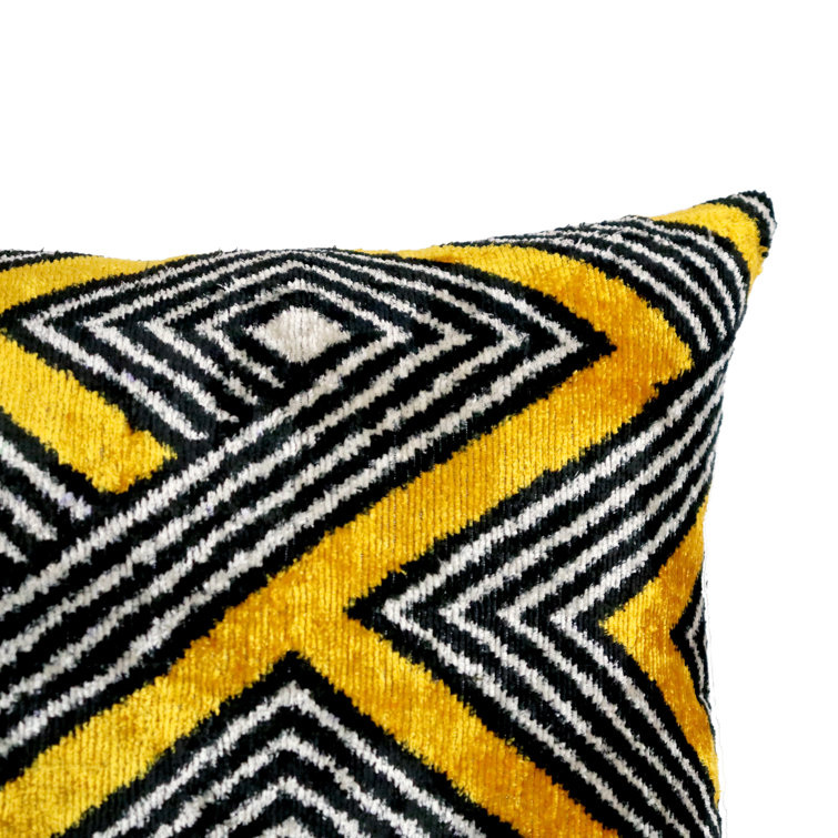 Canvello Geometric Throw Pillow Wayfair